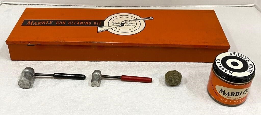 Vintage Marble Gun Cleaning Kit