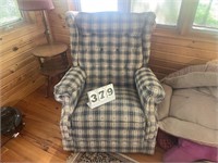 Patterned Fabric Recliner