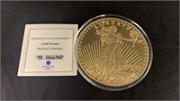 1933 Gold Dbl. Eagle Proof Comm Coin