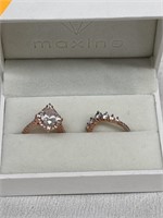 Jewelry - Rose Gold Tone Over Sterling Silver -