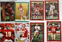Joe Montana Football Card Lot