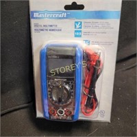 New in Box Mastercraft Pocket  Digital Multimeter