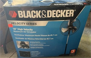 New Black & Decker Velocity Series, Floor Fan