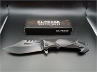 ElitEdge 8" Black Knife (New)