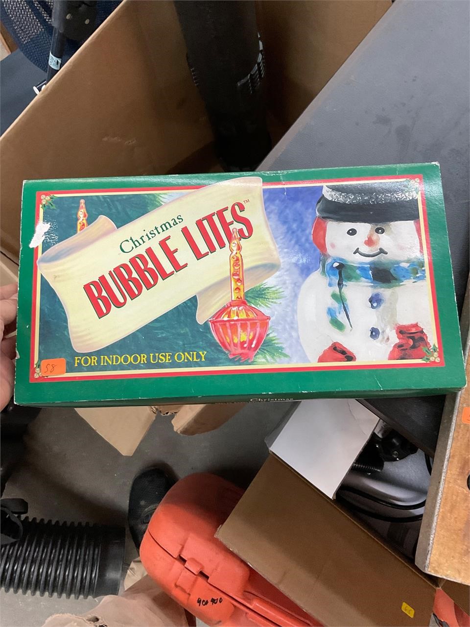 Vintage Christmas Bubble Lights