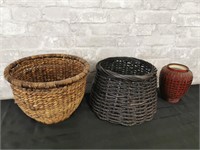 Baskets! Woven + Wicker + Vase