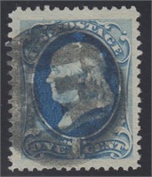 US Stamps #182 Used with PF Certificate stating
