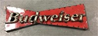Large Metal Budweiser Sign 45.5"x16"