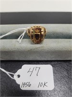 1956 10K GOLD G.I. CLASS RING