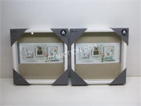 Lot of 2 Hometrends Picture Frames 12" x 12"
