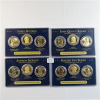 $12 Face Value: Presidential Dollar Displays