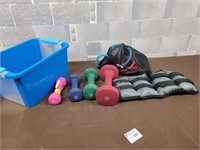 Weights and exercise items