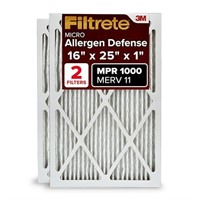 Filtrete 16x25x1 AC Furnace Air Filter, MERV 11, M