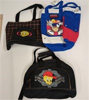 Three Looney Tunes Bags