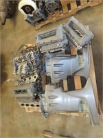 Pallet of Yamaha Boat Motor Parts