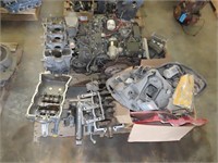 Pallet Lot of Engine & Body Parts
