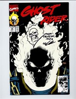 MARVEL COMICS GHOST RIDER #15 COPPER AGE SIGNED