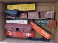 ASSORTED TRAIN CARS