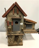 Wooden Home Made Bird House (NO SHIPPING)