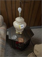 Lamp end table