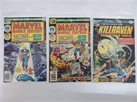 Marvel Double Feature #16 and #19, Lot of 3