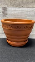 Large Terracotta Planter 10" Diameter X 8" High