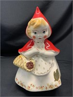 VTG Little Red Riding Hood Cookie Jar