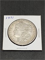 1891 Morgan Silver Dollar