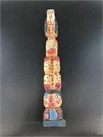 Casper Mathers totem pole, height is 12.75"