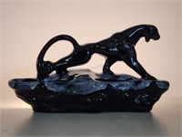 Black Panther Ceramic TV Lamp Planter