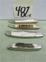 (4) Parker Pocketknives - (2) Eagle Brand,
