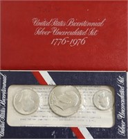 SILVER BICENTENNIAL MINT SET