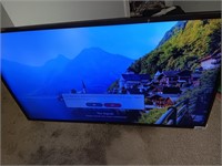 LG 55" TV smart LED tv with remote and wall