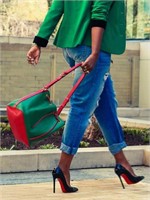 Louis Vuitton Petit Noe Bicolor Green Epi Bag