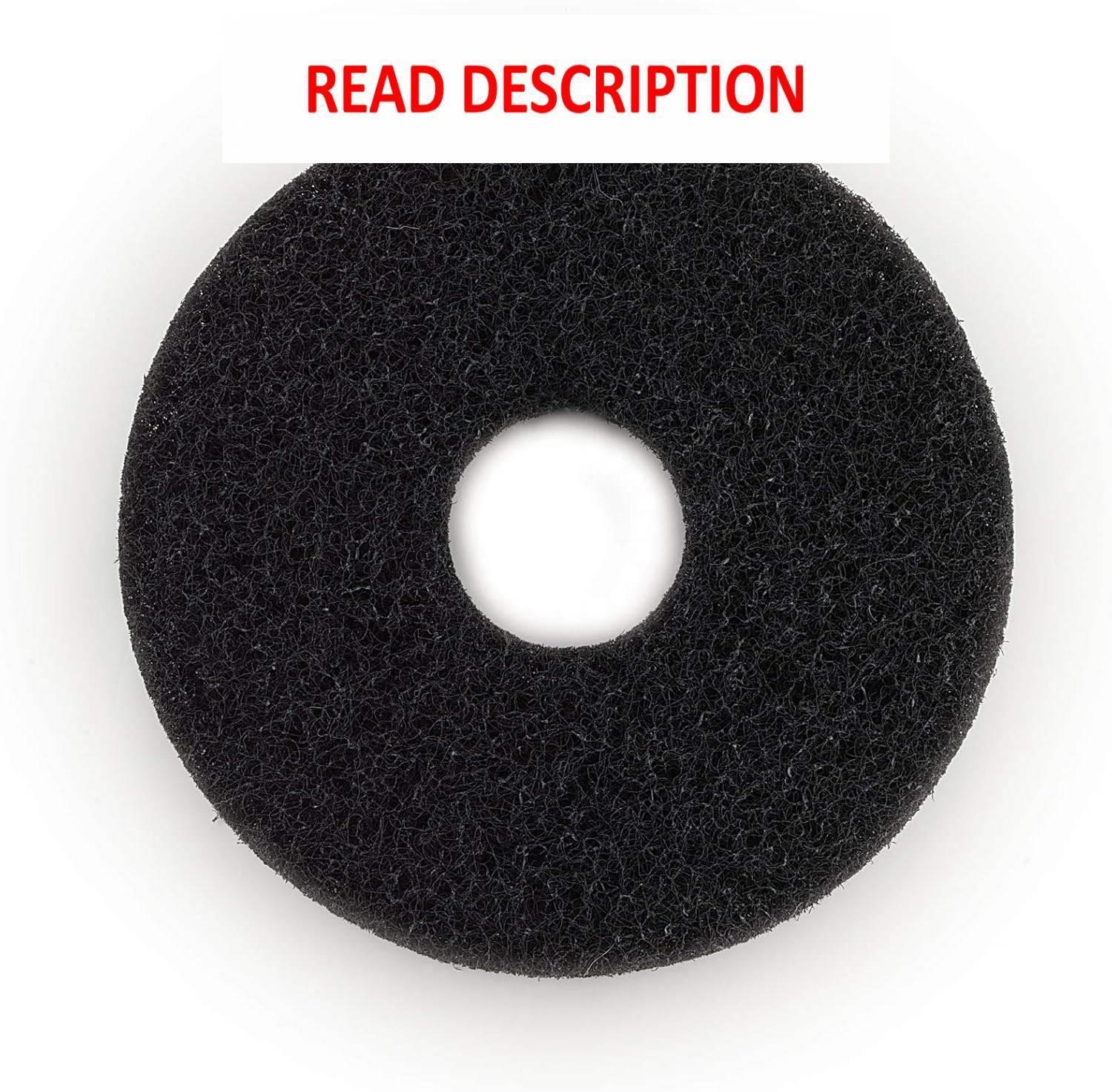 Oreck Commercial 12 Strip Pad for ORB550MC  Black