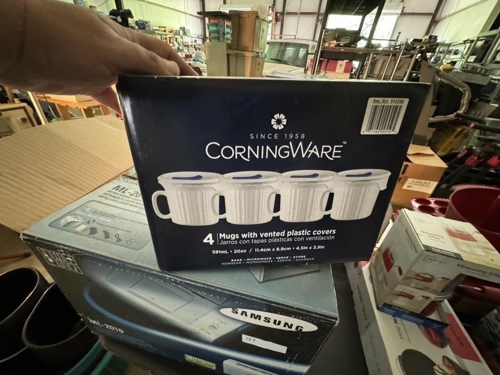 CORNINGWARE MUG SET