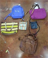 GROUP OF HAND BAGS, TOTES, MISC