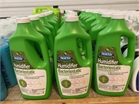 Three bottles and best air humidifier cleaner