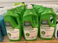 Three bottles of best air humidifier cleaner