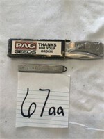 PAG SEED KNIFE, MOOR MAN'S KNIFE