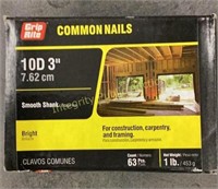 GripRite Common Nails 10D 3”