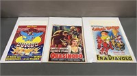 3pc Vtg Childrens Belgian Movie Posters w/ Disney