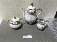 Vintage porcelain tea set