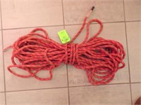 100' OF 1/2" UTILITY ROPE - RED