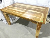 Solid Wood - Dining Table & 4 Chairs