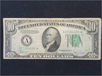 1934c $10 Federal Reserve Star Note