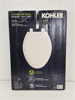 KOHLER ANTIMICROBIAL TOILET SEAT - NO SLAM