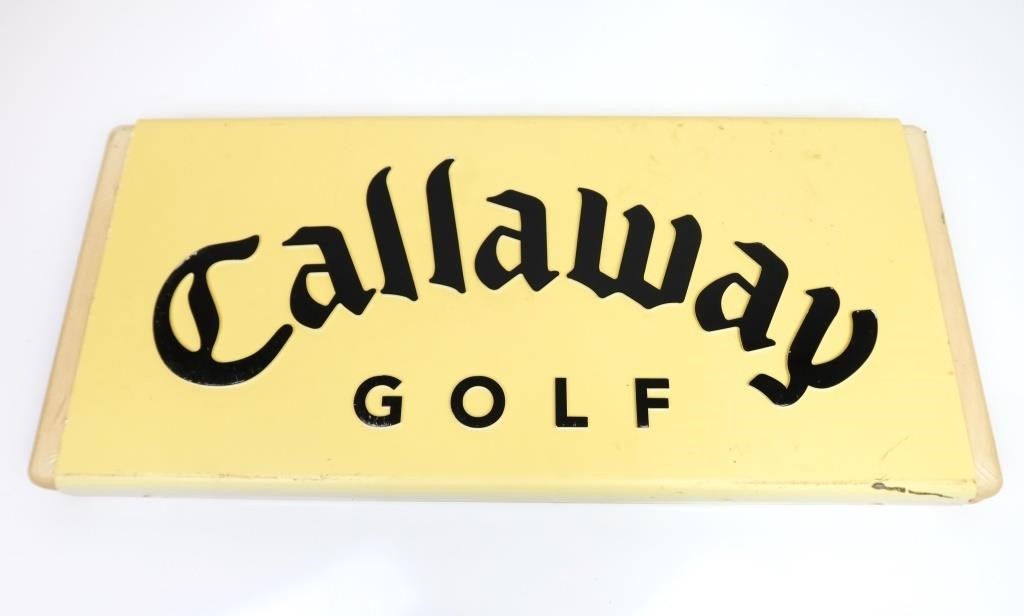 CALLAWAY GOLF SIGN