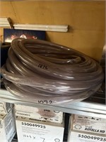 100 Foot Roll of one Inch Clear Vinyl Tubing NEW
