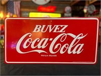2ft x 1ft Tin Coca-Cola Sign